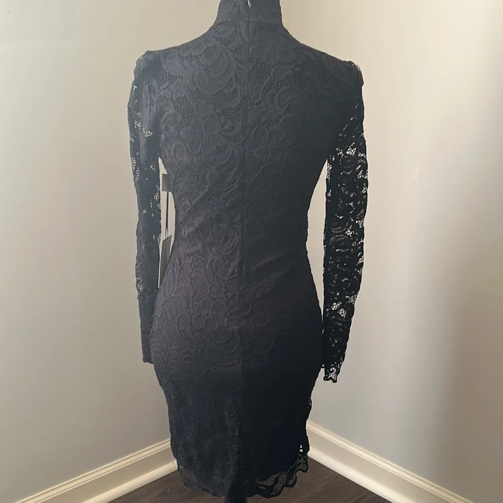 Lola Grace Little Black Lace Dress - Picture 3 of 4